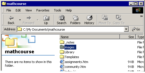Images folder